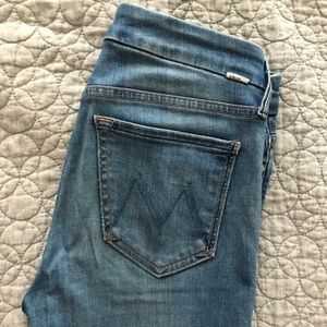 Mother Denim Jeans - Looker Ankle Fray